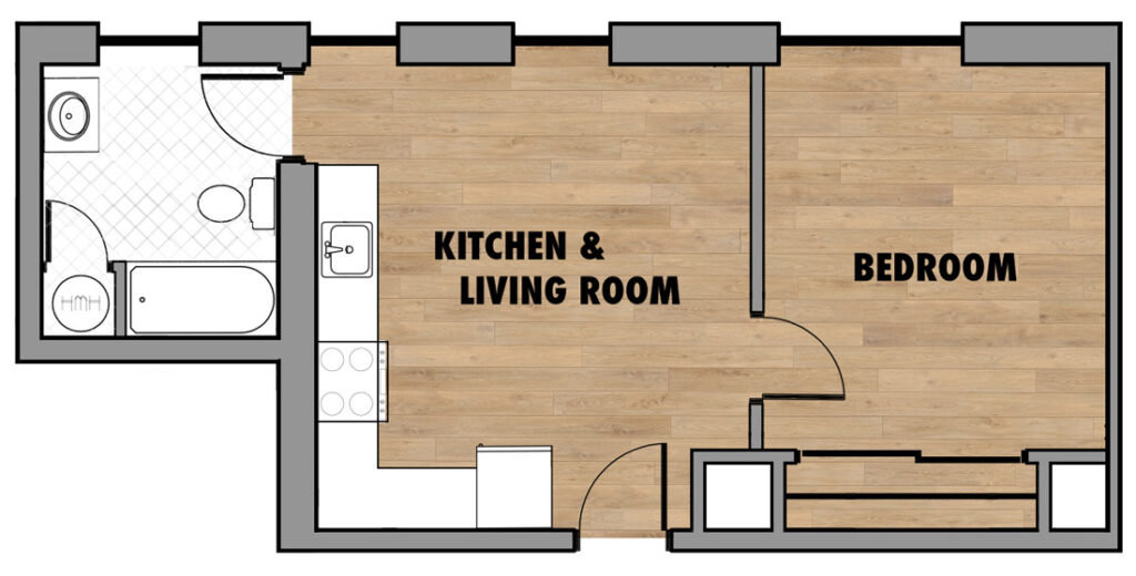 1 Bedroom